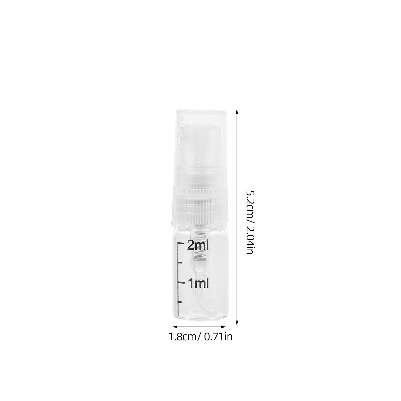 5Pcs Clear Glass Portable Spra - Misting Bottle Fine review and price