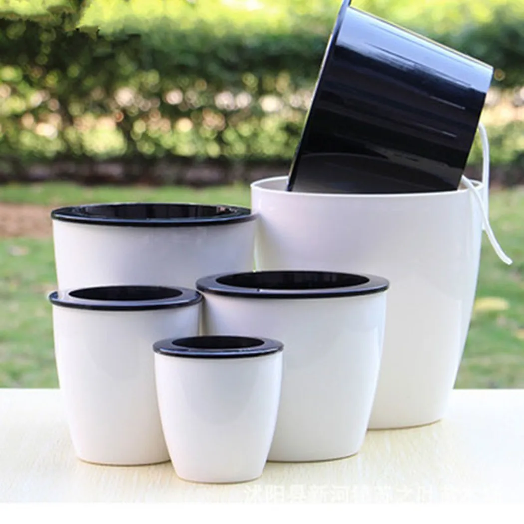 Lazy Flower Pot Self-Watering  - Self Watering Insert review and price