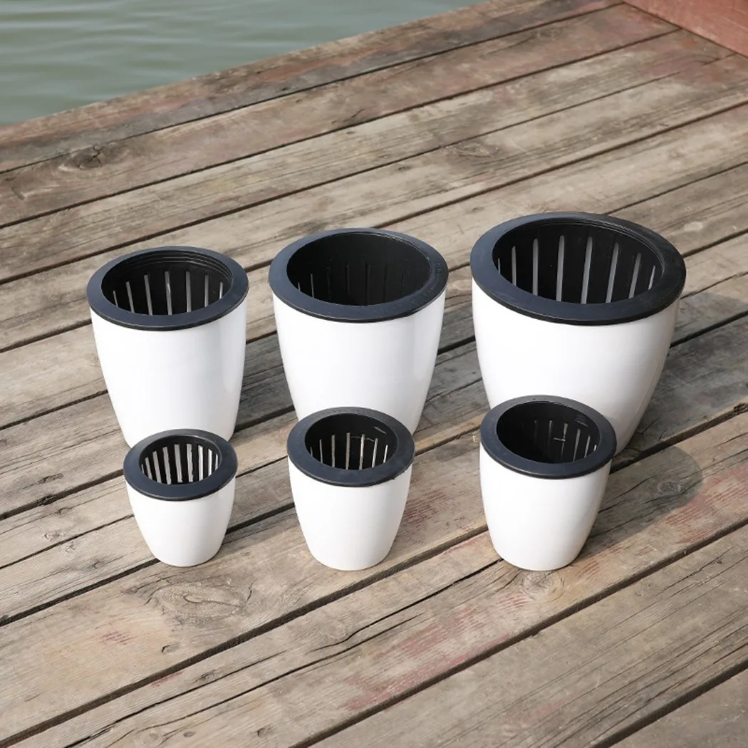 Lazy Flower Pot Self-Watering  - Self Watering Insert review and price