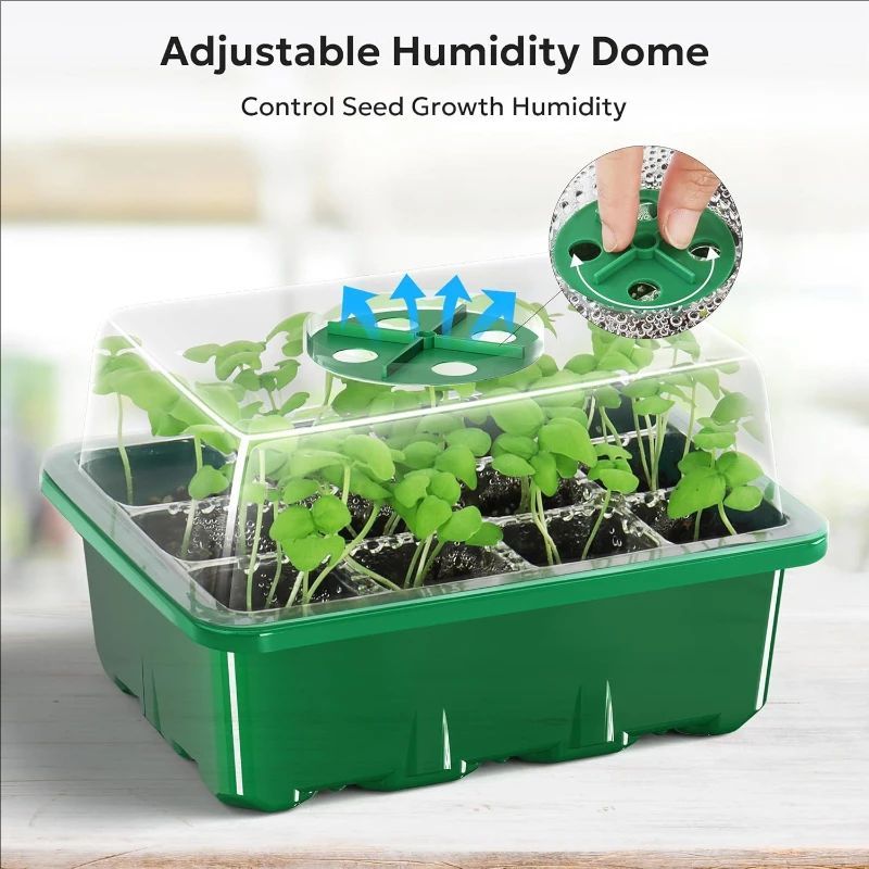 10pcs/5pcs Seedling Trays Seed - Humidity Dome Kit review and price