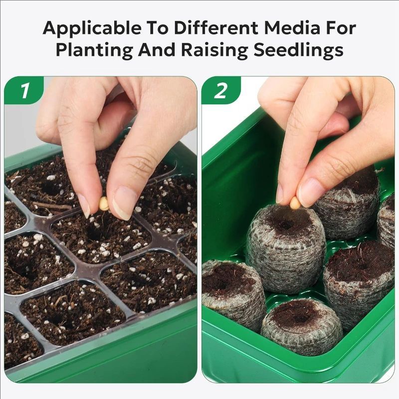 10pcs/5pcs Seedling Trays Seed - Humidity Dome Kit review and price