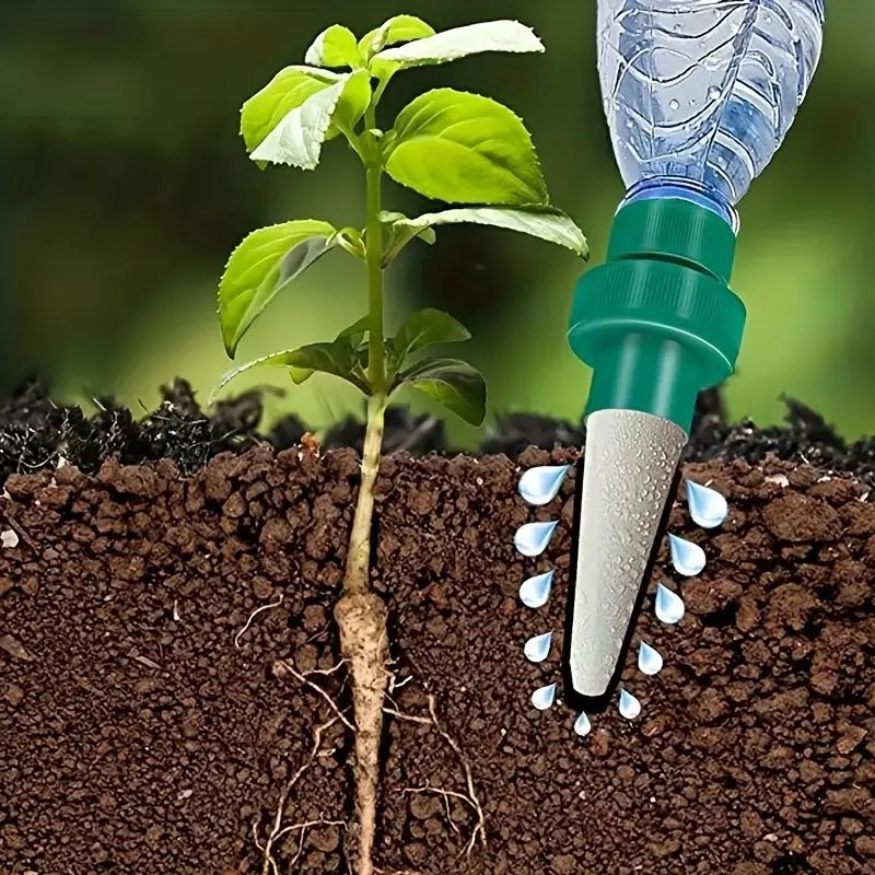 4Pcs Automatic Plant Drip Irri - Self Watering Insert review and price