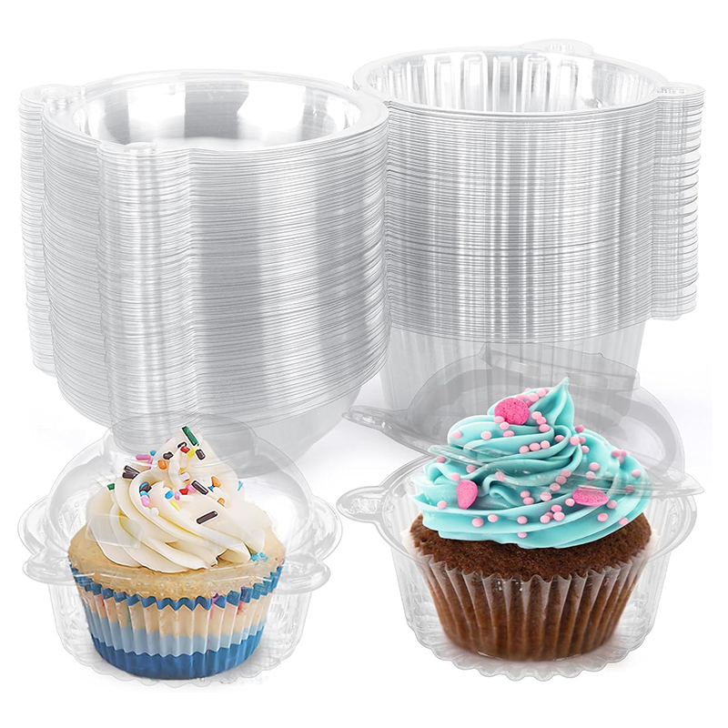 10pcs Cupcake Packaging Boxes  - Plastic Dome Clear review and price