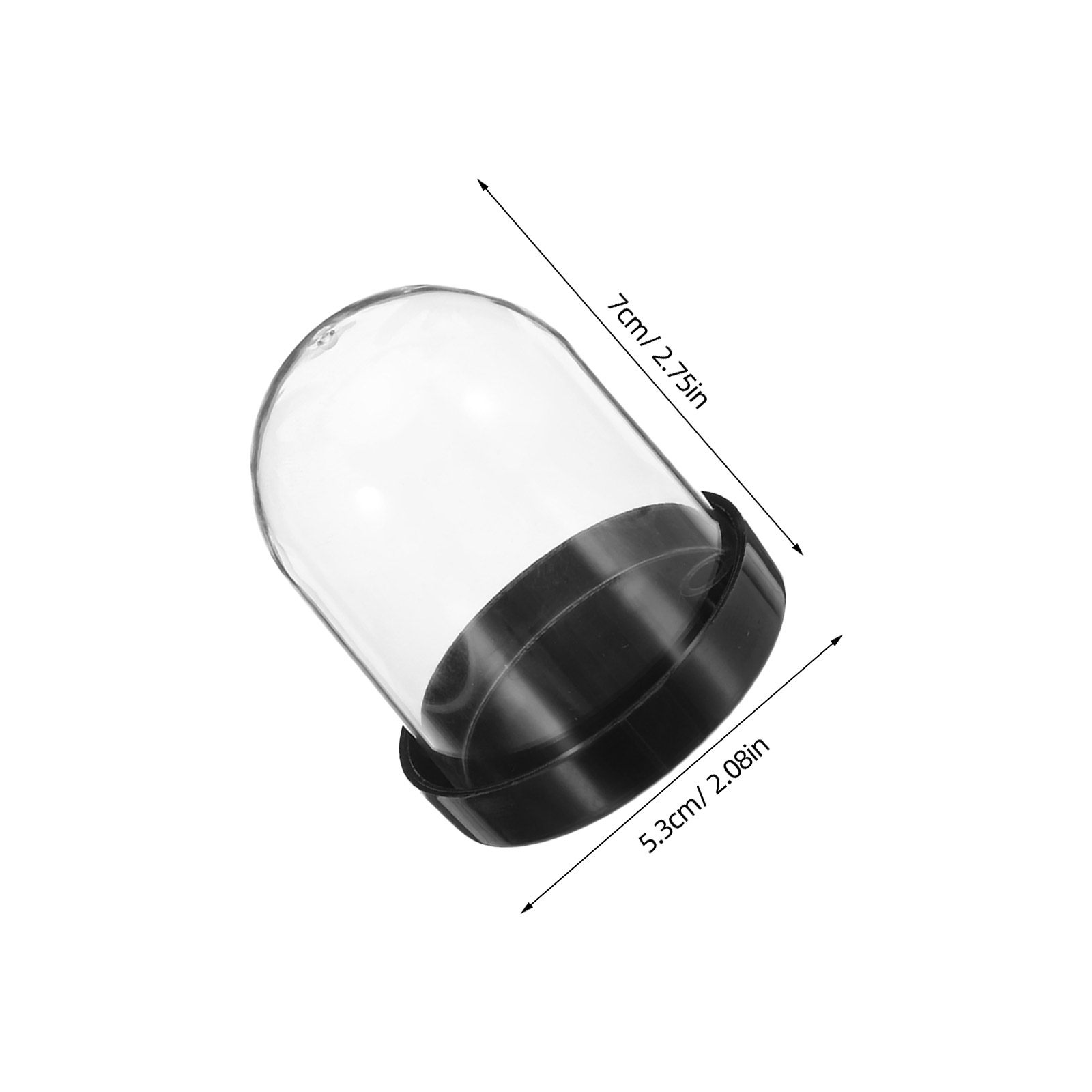 4Pcs Clear Micro Landscape Dom - Plastic Dome Clear review and price